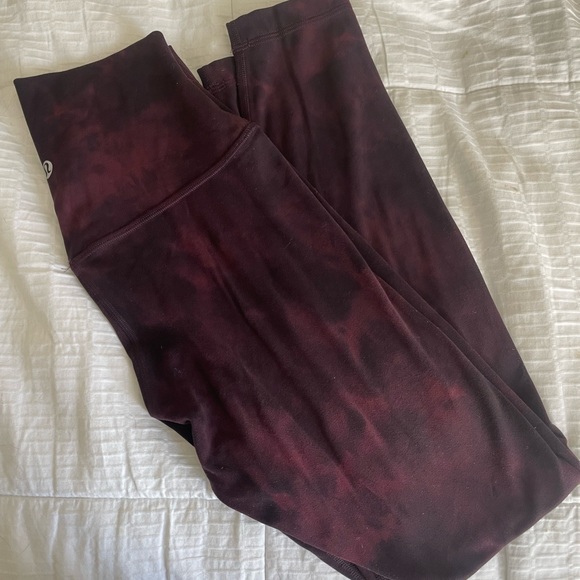 lululemon athletica Pants - lululemon tie dye aligns